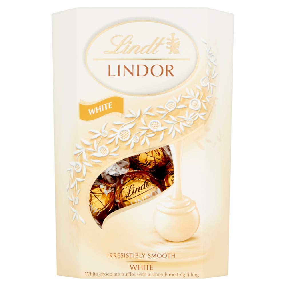 Lindt Lindor White Chocolate Truffles, 7.05 oz ℮ 200 g