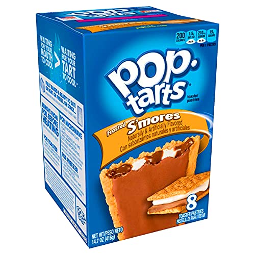 Pop Tarts Frosted S'Mores Pack of 2, x 416 g - "Double the s'mores fun!"