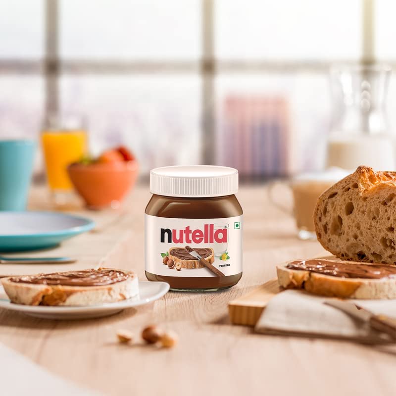 Nutella Hazelnut Spread with Cocoa, 12.35 oz / 350g - "Small jar, huge taste!"