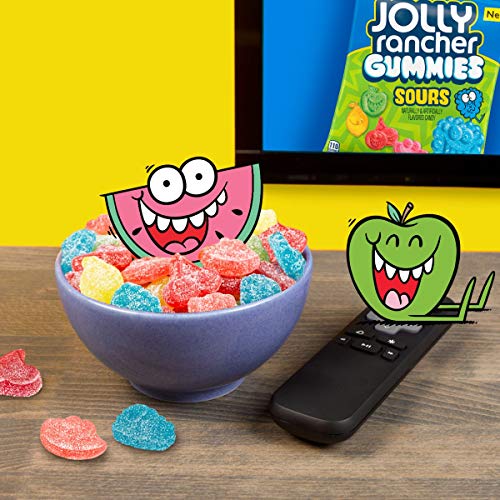 JOLLY RANCHER Gummies Sours Candy, 12 Pack, Blue & Green, 1692g - Enjoy the tangy fun of JOLLY RANCHER Gummies Sours, 12 pack, 1692g.