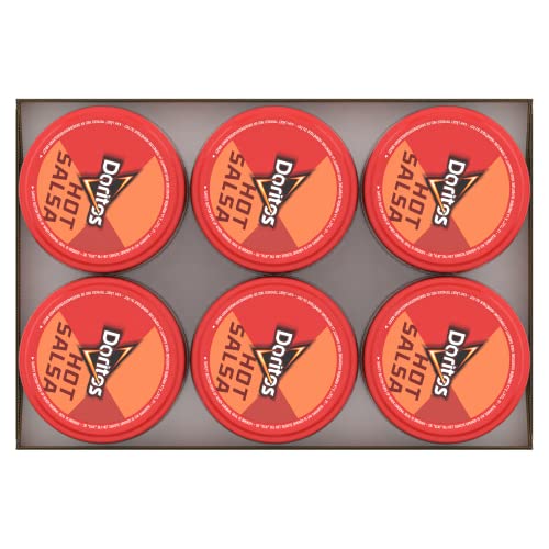 Doritos Hot Salsa Jar, 300 g - Pack of 6 - Hot salsa sensation!