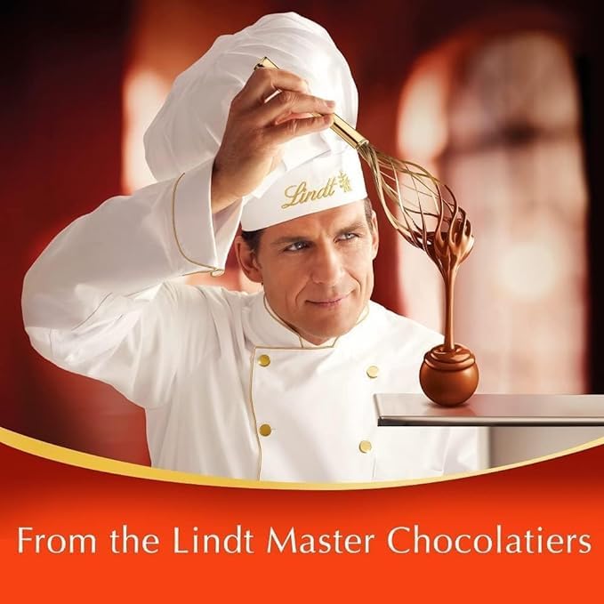 Lindt LINDOR Milk Blood Orange Chocolate Truffles 200g (Imported)