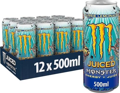 Monster Energy Juiced Monarch 500ml (pack of 6 cans) (6 x 500ml) - "Monarch Juice Delight!"