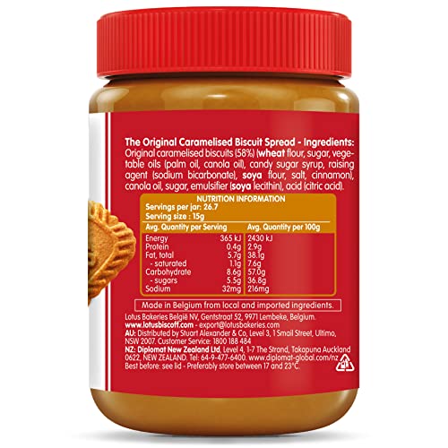 lotus Biscoff Spread, 400g - "Caramel Spread Magic!"