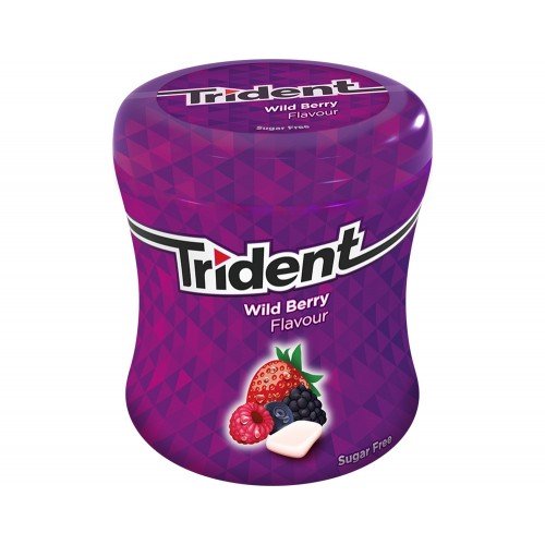 Trident Wild Berry Flavour Sugar Free 82.6g (Imported)