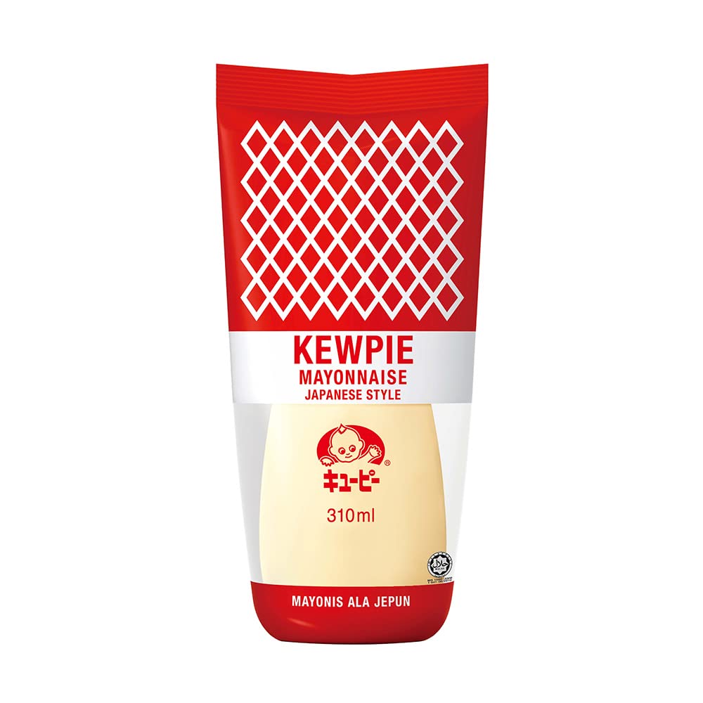 Kewpie Mayonnaise Japanese Style, Original, 10.48 fl oz / 310 ml / 298 g, 2 Pack - Double the delight with a 2-pack of Kewpie Mayonnaise Japanese Style, Original, 10.48 fl oz / 310 ml / 298 g each.