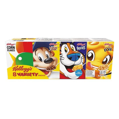 Kellogg's 8 Variety Packs - A mix of favorites with Kellogg's 8 Variety Packs.