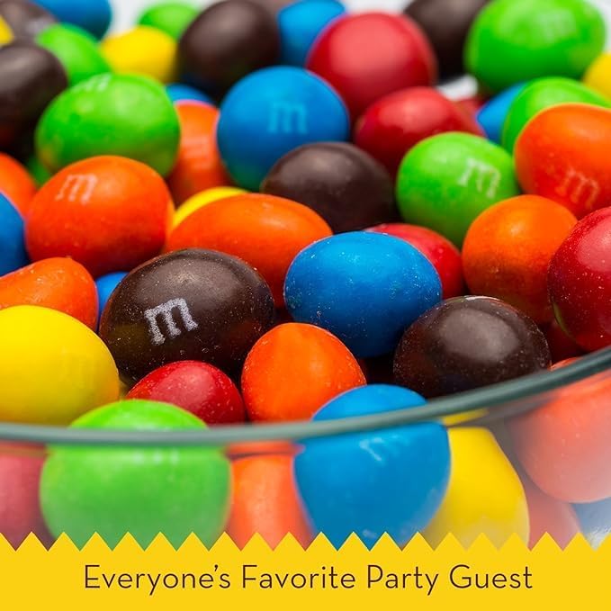 M&M's Peanut Milk Chocolate Covered Peanuts in a Thin Crisp Shell Party Bucket 575g - Imported - "Party Peanut Treat!"