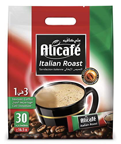 Alicafe Italian Roast 3 in 1 Instant Coffee Packet (30 X 16.5g) 495g - Italian Flair!