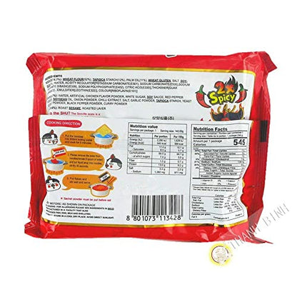 Samyang Hot Chicken Ramen 2X Spicy Noodles, 140 grams