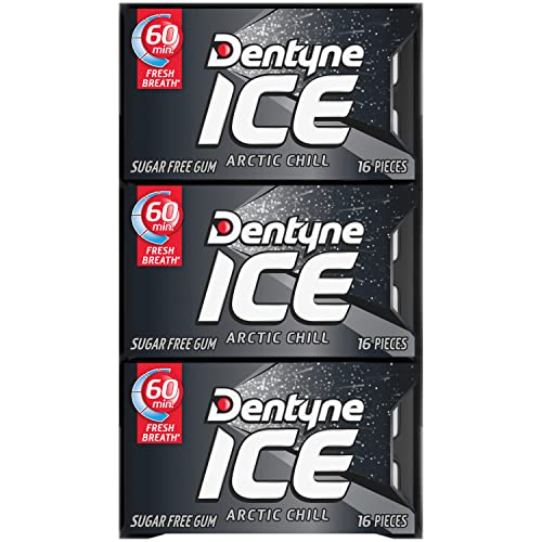 Dentyne Ice Arctic Chill 16 - Count Pack Of 9 - Icy cool freshness!