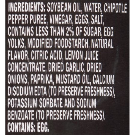 Kraft Chipotle Aioli 12 fl. oz. Bottle (Pack Of 2) - "Chipotle Creaminess!"