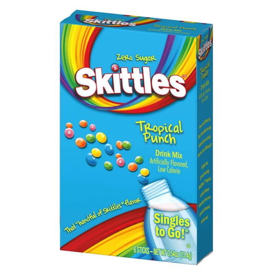 Skittles Tropical Punch Drink Mix Zero Sugar 15.4g