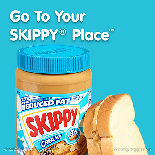 Skippy Peanut Fat Reduced Creamy Butter, 462g