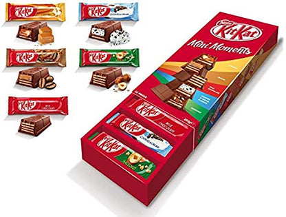 Nestlé Kitkat Mini Moments Milk Chocolate, 12Pcs, Pack Of 1, Multicolour - 203 Gm - Indulge in a moment of sweetness with Nestlé Kitkat Mini Moments Milk Chocolate, 12Pcs, Pack Of 1, Multicolour - 203 Gm.