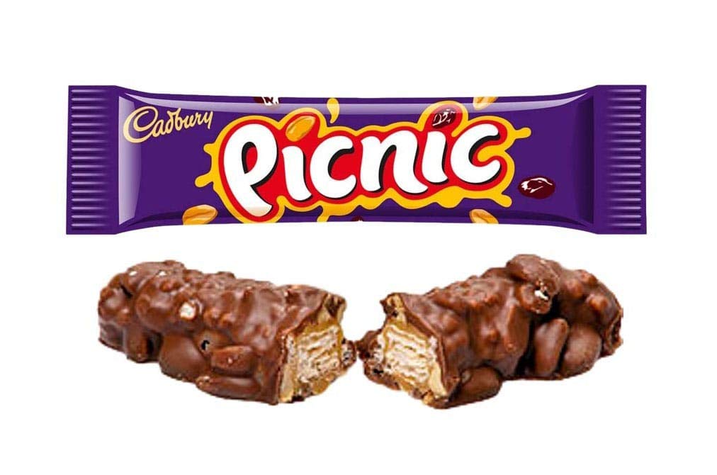 Cadbury Picnic Bars 4 Pack 128g - Picnic bar pack