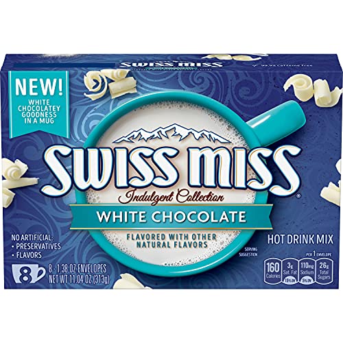 Swiss Miss White Chocolate Flavoured Hot Drink Mix, 313g