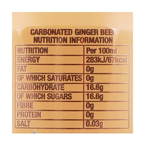 Royalty Ginger Beer Non Alcoholic 330ml,Pack of 6 Cans (Imported Product)