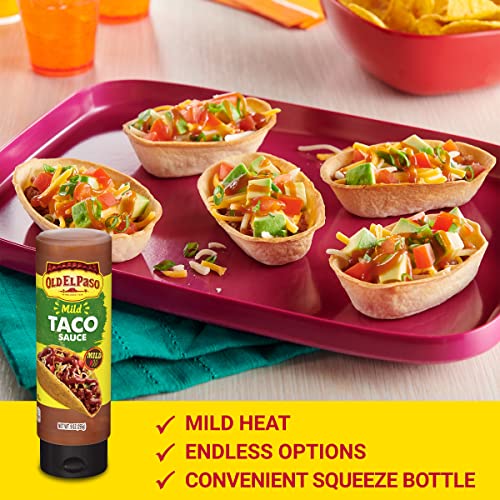 Old El Paso Mild Taco Sauce 255g - "Mild and tasty!"