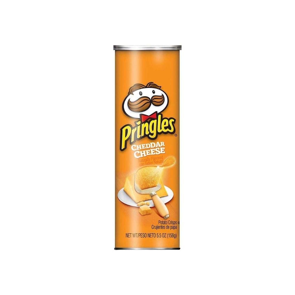 Salsabil Pringles Flavored Potato Chips Assorted Pack of 3, Original and Imported from US - Set A