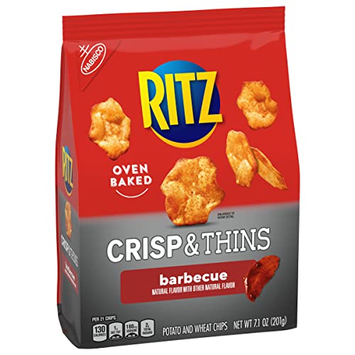 Ritz Chips Ritz Crisp & Thins Barbecue Chips, 1 ct - BBQ Ritz Crunch!