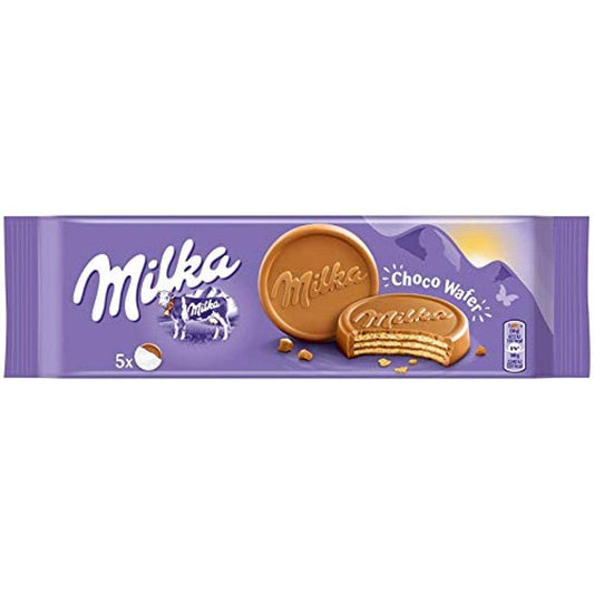 Milka Choco Wafer (5 X 30g), 150g - "Wafer Choco Fun!"