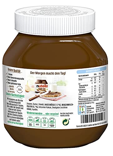 Nutella Hazelnut Spread with Cocoa, 750g (imported) - "Imported chocolate delight!"