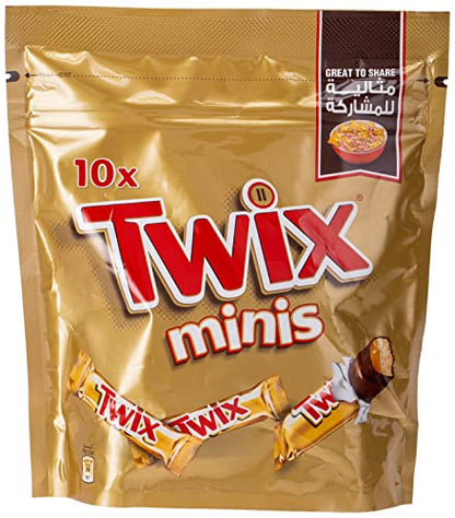 Twix Minis 10 Bars 200 Grams