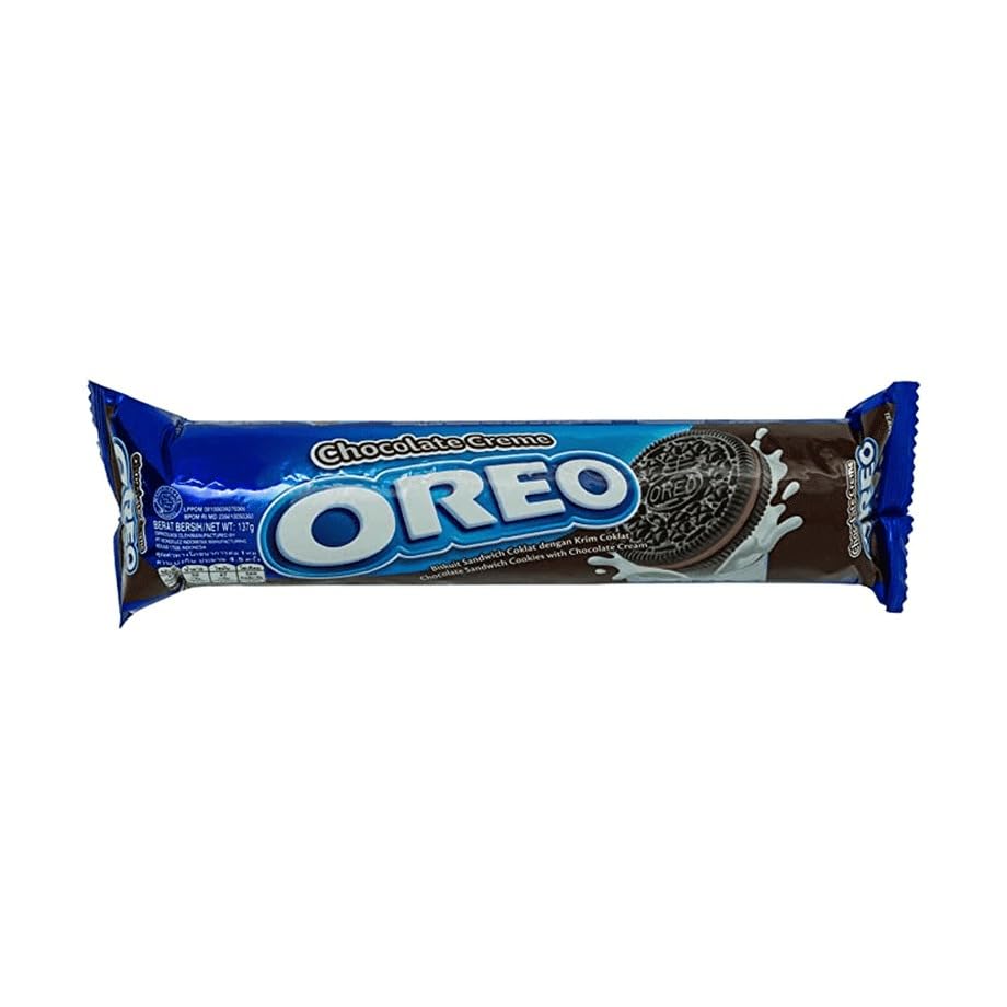 Oreo Chocolate Creme 133g - Rich Chocolate Biscuits with Creamy Chocolate Creme Filling, Ultimate Chocolate Indulgence - "Creamy chocolate bliss!"