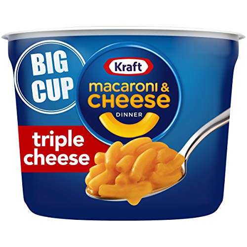 Kraft Easy Mac Triple Cheese/Pack of 8 (4.1-Ounce) - "Triple Cheese Pack!"