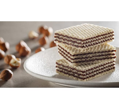 Loacker Quadratini Chocolate Bite Size Wafer Cookies,125 GMS