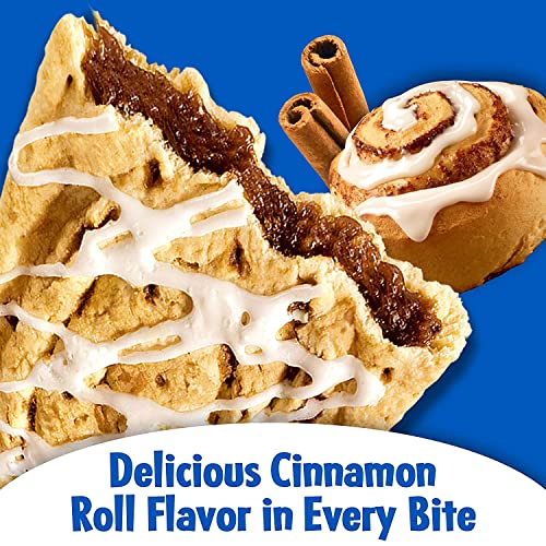 Pop Tarts Frosted Cinnamon Roll Pack of 4 Pouch, 4 x 400 g - "Cinnamon roll bliss!"