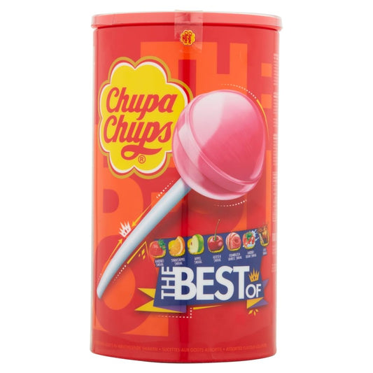 Chupa Chups Sour Infernals 12 Assorted Flavour Lollipops Packet, 114g - Sour assorted lollipops