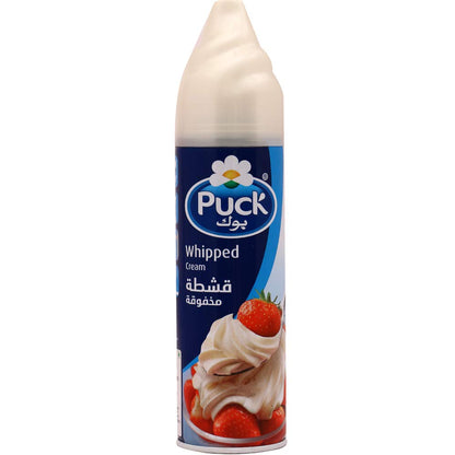 Puck Whipped Cream Spray, 250 g - Convenient whipped cream spray!