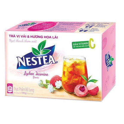 Nestea Tea With Lychee & Jasmine Flavour, 144g - "Lychee & Jasmine Nestea - Exotic Tea Delight!"