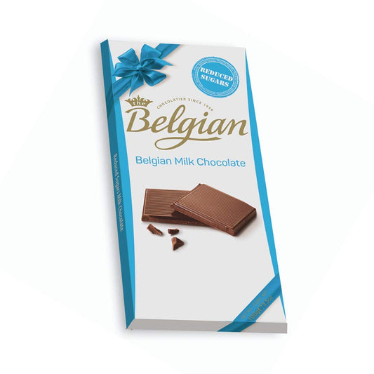 Belgian Milk Chocolate, 100g - Creamy milk chocolate bliss