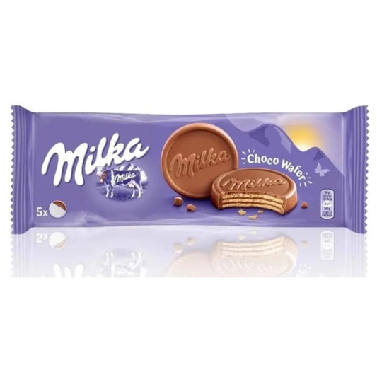 Milka Choco Wafer Biscuits, 150 g, Purple & White, (642201 - 001) - "Choco Wafer Joy!"