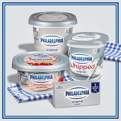 Philadelphia Kraft Original Cream Cheese, Silver & Dark Blue, 226 - "Cream Cheese Delight!"