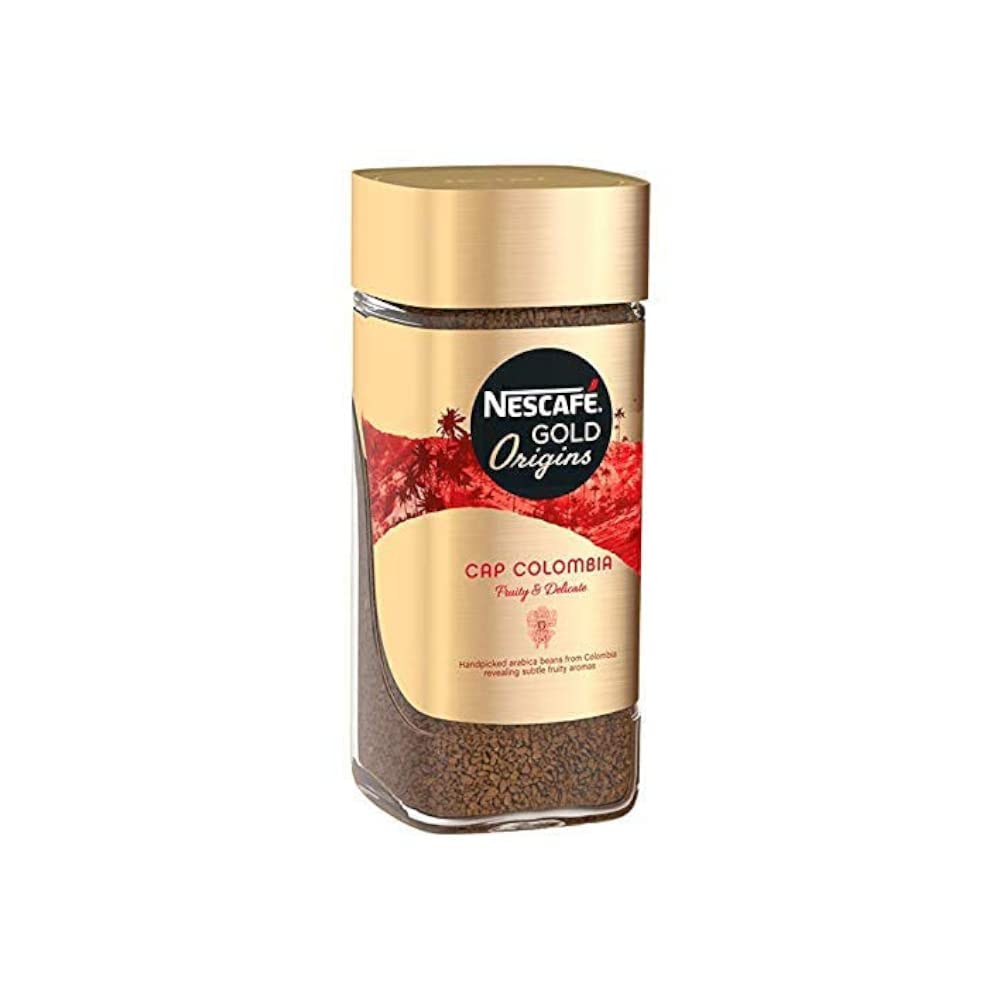 Nescafe Cap Colombia Instant Coffee Granule Jar, 100 Gram - "Instant Cap Colombia Coffee!"