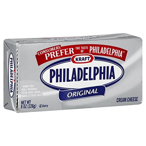 Kraft Philadelphia Original Cream Cheese, 226g (pack of 6) - "Cream Cheese Delight!"