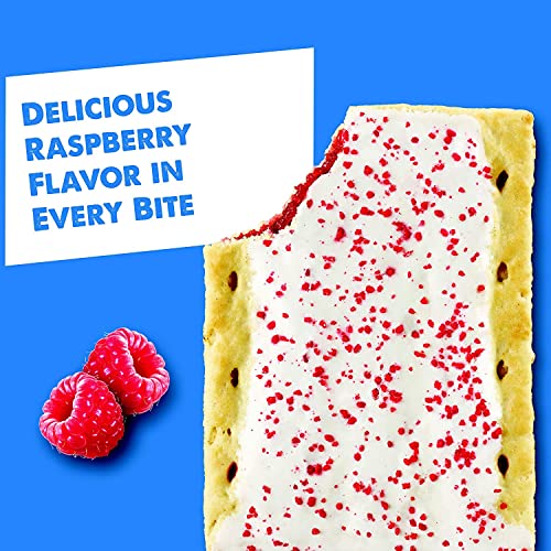 Pop Tarts Frosted Raspberry, 2 x 384 g - "Double the raspberry sensation!"