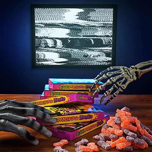 Sour Patch Kids Zombie Orange & Purple Soft & Chewy Zombie Candy, 3.5 oz, 99g