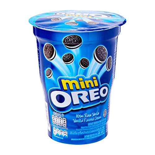 Oreo Mini Vanilla Flavored Cream Biscuit Cup (Pack of 2), 67g - "Vanilla cup delight!"