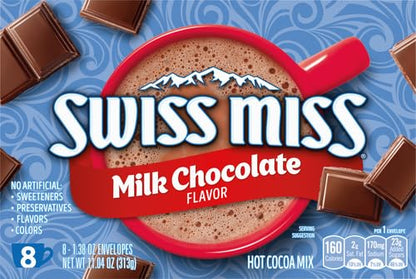 Swiss Miss Milk Chocolate Flavour Hot Cocoa Mix, 313g