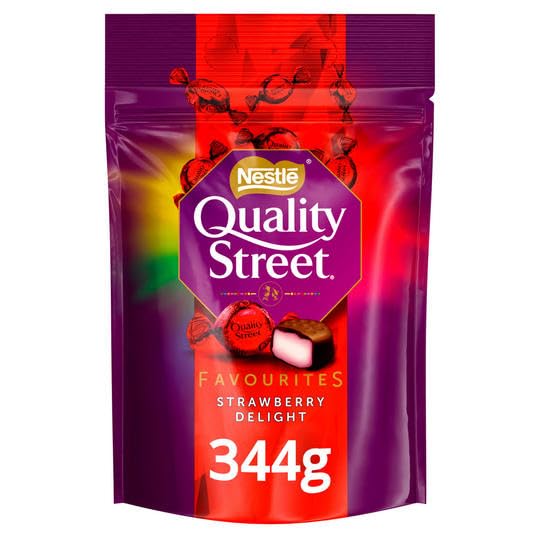 Quality Street Favourites Strawberry Delight, 344g - Strawberry delight chocolates, 344g!