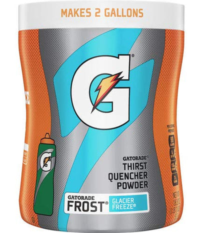 Gatorade Glacier Freeze Thirst Quencher Powder Drink Mix, 521g - Stay hydrated and refreshed with Gatorade's Glacier Freeze powder drink mix