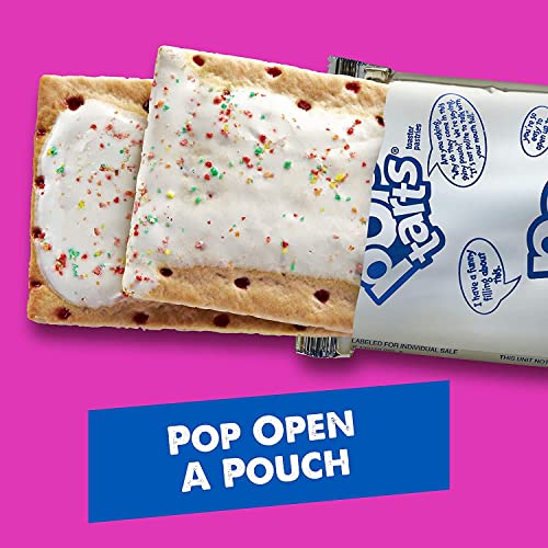 Pop Tarts Frosted Strawberry, 2 x 384 g - "Double the strawberry sensation!"