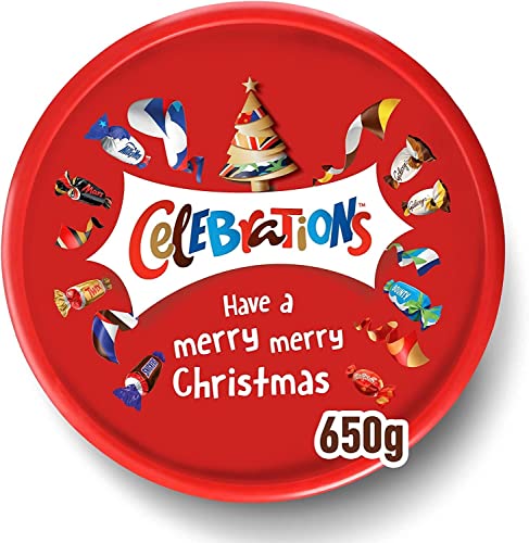 Mars Celebrations Assortment of Milk Chocolate Gifting Tub, 650g - "Chocolate Gifting Tub!"