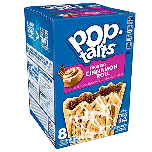 Pop Tarts Kellogg's Pop Tarts (Cinnamon Roll, 384) - "Cinnamon roll Pop-Tart delight!"