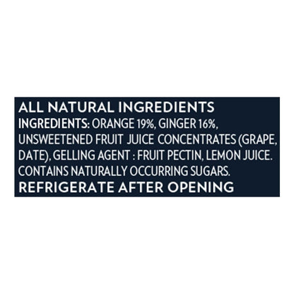 St Dalfour Orange & Ginger Fruit Spread 284 g | No Added Sugar | 100% from Fruit | No Added Preservatives, Colours, Flavors or Sweeteners | No Corn Syrup | Traditional French Recipe